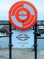 Example optional signage for Integrated Lifebuoy Housing